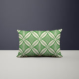 Abia Geometric Reversible Indoor/Outdoor Rectangular Pillow