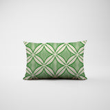 Abia Geometric Reversible Indoor/Outdoor Rectangular Pillow