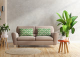 Abia Geometric Reversible Indoor/Outdoor Rectangular Pillow