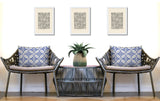 Abia Geometric Reversible Indoor/Outdoor Rectangular Pillow