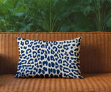 Aco Animal Print Reversible Indoor/Outdoor Square Pillow
