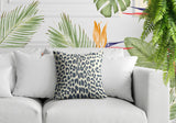 Aco Animal Print Reversible Indoor/Outdoor Square Pillow