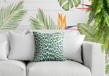 Aco Animal Print Reversible Indoor/Outdoor Square Pillow