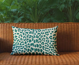 Aco Animal Print Reversible Indoor/Outdoor Rectangular Pillow