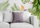Aco Animal Print Reversible Indoor/Outdoor Square Pillow