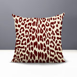 Aco Animal Print Reversible Indoor/Outdoor Square Pillow