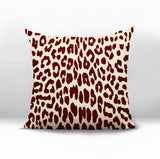 Aco Animal Print Reversible Indoor/Outdoor Square Pillow
