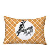 Wood Pecker Indoor/Outdoor Reversible Rectangular Pillow