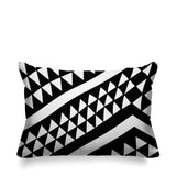 Adia Geometric Reversible Indoor/Outdoor Square Pillow