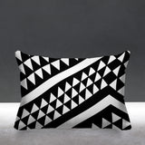 Adia Geometric Reversible Indoor/Outdoor Square Pillow