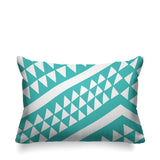 Adia Geometric Reversible Indoor/Outdoor Square Pillow