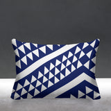 Adia Geometric Reversible Indoor/Outdoor Square Pillow
