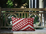 Adia Geometric Reversible Indoor/Outdoor Square Pillow