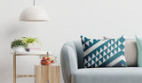Adia Geometric Reversible Indoor/Outdoor Square Pillow