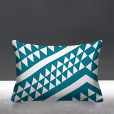 Adia Geometric Reversible Indoor/Outdoor Square Pillow