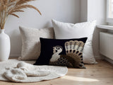 Adini Turkey Reversible Indoor/Outdoor Rectangular Pillow in Beige - Size 25x18