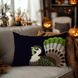 Adini Turkey Reversible Indoor/Outdoor Rectangular Pillow in Chartreuse - Size 25x18