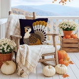 Adini Turkey Reversible Indoor/Outdoor Square Pillow