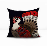 Adini Turkey Reversible Indoor/Outdoor Square Pillow
