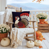 Adini Turkey Reversible Indoor/Outdoor Square Pillow