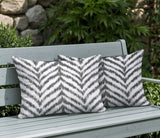 Kent Zebra Print Indoor/Outdoor Reversible Rectangular Pillow