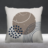 Aida Abstract Outdoor Reversible Throw Square Pillow