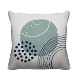 Aida Abstract Outdoor Reversible Throw Square Pillow