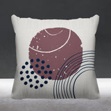 Aida Abstract Outdoor Reversible Throw Square Pillow