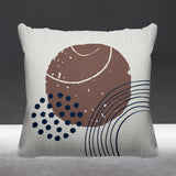 Aida Abstract Outdoor Reversible Throw Square Pillow
