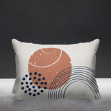 Aida Abstract Reversible Indoor/Outdoor Rectangular Pillow