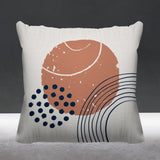 Aida Abstract Outdoor Reversible Throw Square Pillow