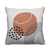 Aida Abstract Outdoor Reversible Throw Square Pillow
