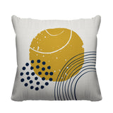 Aida Abstract Outdoor Reversible Throw Square Pillow