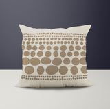 Ajani Abstract Reversible Indoor/Outdoor Square Pillow Cover
