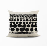 Ajani Abstract Reversible Indoor/Outdoor Square Pillow Cover