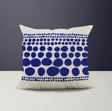 Ajani Abstract Reversible Indoor/Outdoor Square Pillow Cover