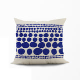 Ajani Abstract Reversible Indoor/Outdoor Square Pillow Cover