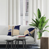Akiiki Abstract Reversible Indoor/Outdoor Square Pillow Cover