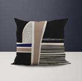 Akiiki Abstract Reversible Indoor/Outdoor Square Pillow Cover