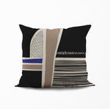 Akiiki Abstract Reversible Indoor/Outdoor Square Pillow Cover