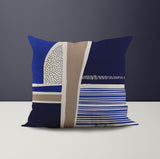 Akiiki Abstract Reversible Indoor/Outdoor Square Pillow Cover