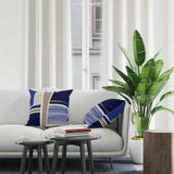 Akiiki Abstract Reversible Indoor/Outdoor Square Pillow Cover