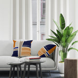 Akiiki Abstract Reversible Indoor/Outdoor Square Pillow Cover