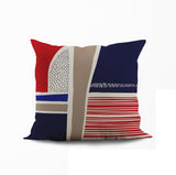 Akiiki Abstract Reversible Indoor/Outdoor Square Pillow Cover
