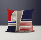 Akiiki Abstract Reversible Indoor/Outdoor Square Pillow Cover