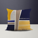 Akiiki Abstract Reversible Indoor/Outdoor Square Pillow Cover