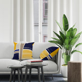 Akiiki Abstract Reversible Indoor/Outdoor Square Pillow Cover