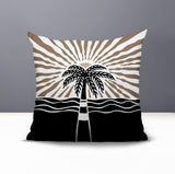 Aky Palm Reversible Indoor/Outdoor Square Pillow