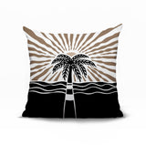 Aky Palm Reversible Indoor/Outdoor Square Pillow
