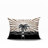 Aky Palm Reversible Indoor/Outdoor Rectangle Pillow